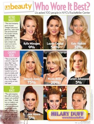    "US Weekly"  "InStyle"
