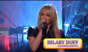 Hilary Duff - Fly (Tonight Show With Jay Leno)
